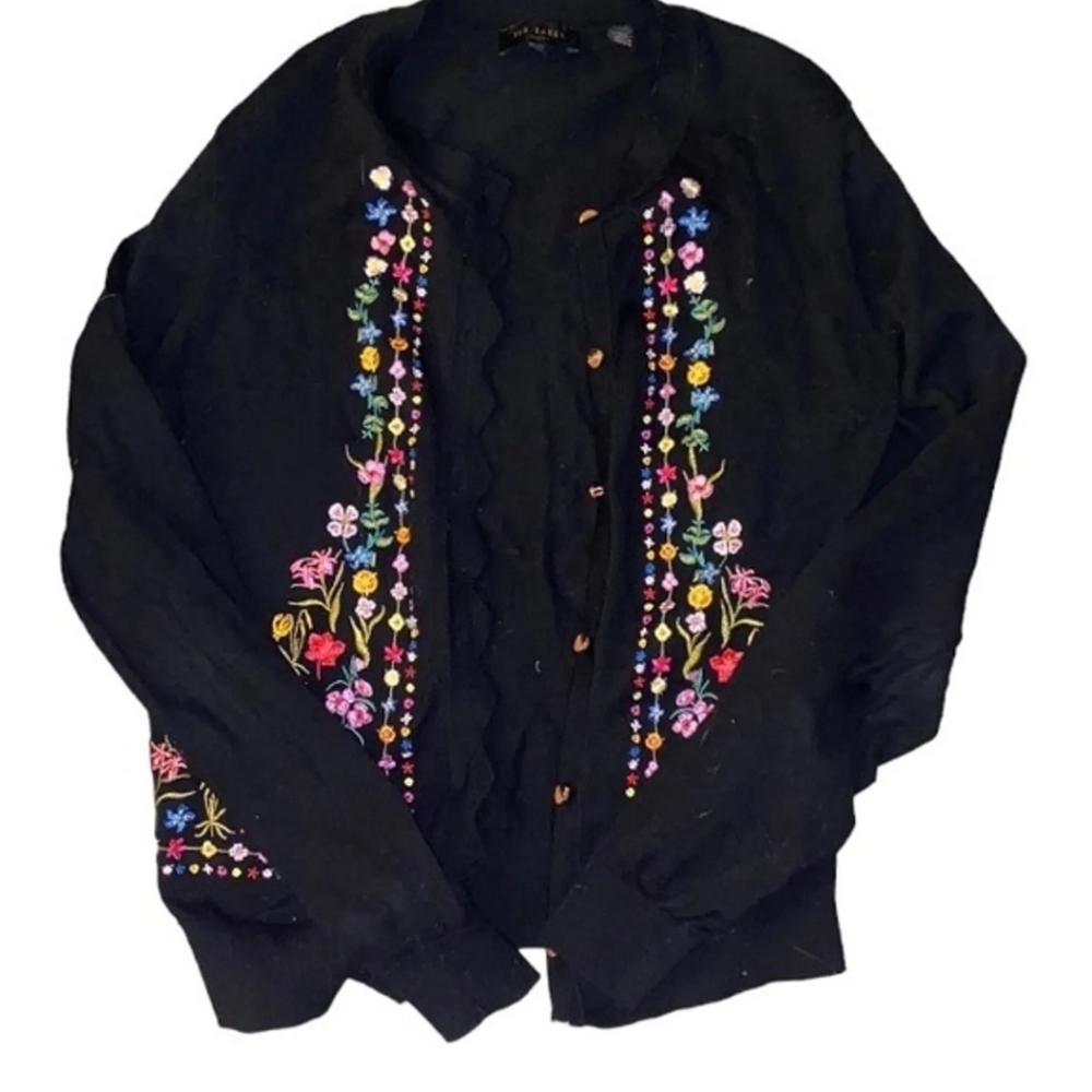 Ted Baker Black cardigan SZ 3